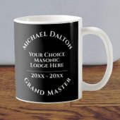 Grand Master Masonic Kaffeetasse