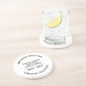 Grand Master Masonic Untersetzer (Seite)