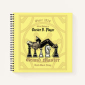 Grand Master Spiral Notebook Notizblock (Vorderseite)