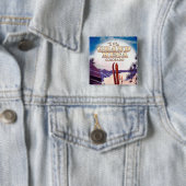 Grand mesa, Colorado Ski Poster. Button (Beispiel)