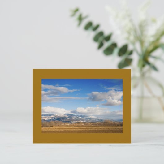 Grand Mesa Postkarte (Stehend Vorderseite)