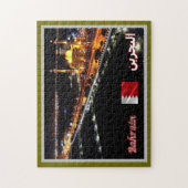 Grand - Moschee bei Nacht - Puzzle (Vertikal)