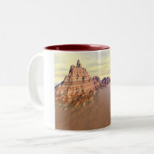 Grand Mountain Range Zweifarbige Tasse (Vorderseite Links)