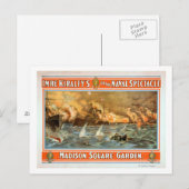 Grand Naval Spectacle Postkarte (Vorne/Hinten)