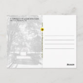 Grand Ole Opry Footbridge, Nashville, TN - Postkarte (Rückseite)