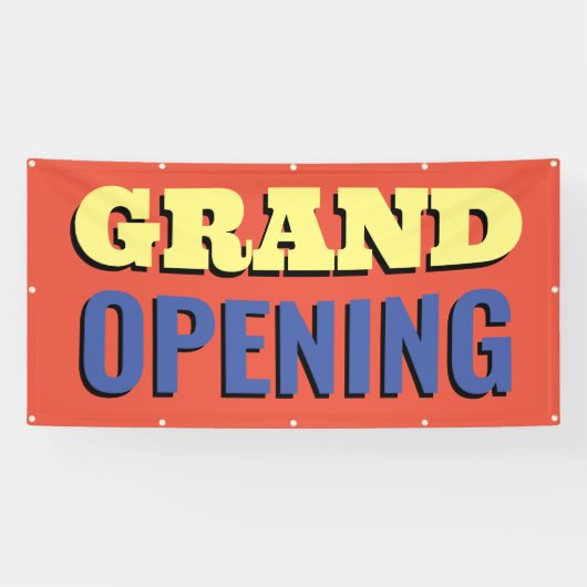 Grand Opening Banner (Horizontal)