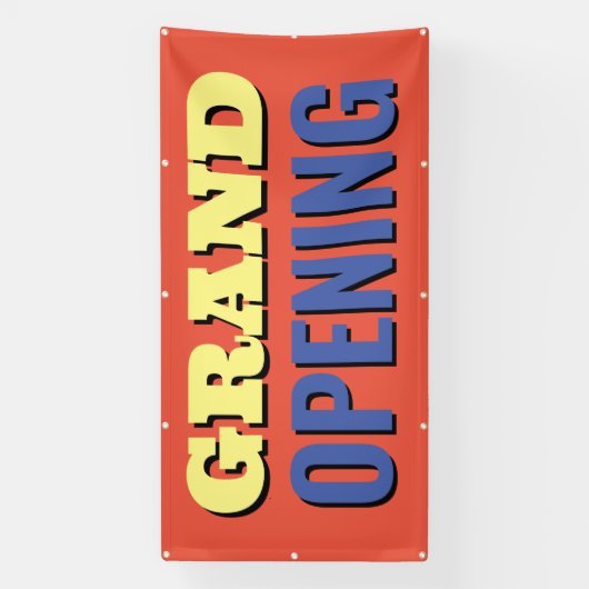 Grand Opening Banner (Vertikal)