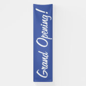 Grand Opening Blue & White Werbegeschäft Banner (Vertikal)