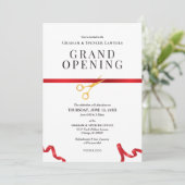 Grand Opening Einladung (Stehend Vorderseite)