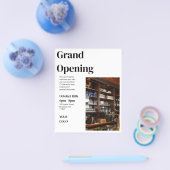 Grand Opening Flyer | Minimal (Einzeln)