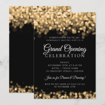 Grand Opening Gold Glimmerlicht