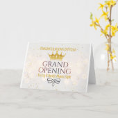 Grand Opening Hustle Mama Stil Karte (Gelbe Blume)