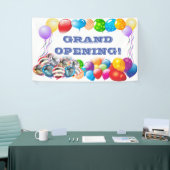 Grand Opening kundenspezifischer Vinyl Banner, 3'  Banner (Messeveranstaltung)