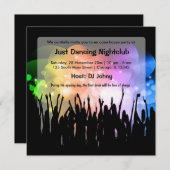 Grand Opening Night Club Einladung (Vorne/Hinten)