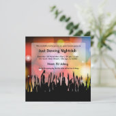 Grand Opening Nightclub Einladung (Stehend Vorderseite)