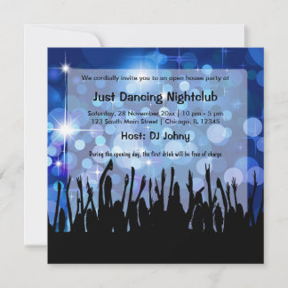 Grand Opening Nightclub Einladung