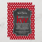 Grand Opening Open House Party Einladung (Vorne/Hinten)