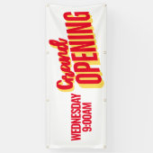 Grand Opening Outside Banner (Vertikal)