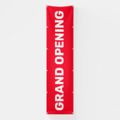 Grand Opening Red Small Business Große Banner (Vertikal)