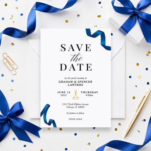 Grand Opening Save the Date Einladung