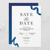 Grand Opening Save the Date Einladung (Vorne/Hinten)