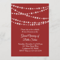 Grand Opening Twinkle Lights rot