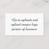 Grand Opening Visitenkarte (Rückseite)