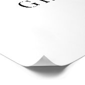 Grand Opening Welcome Sign Poster (Ecke)