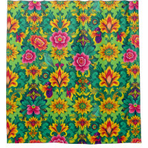 Grand Opulence Maximalist Duschvorhang