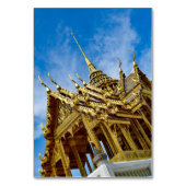 Grand Palace of Thailand Tischnummer (Rückseite)
