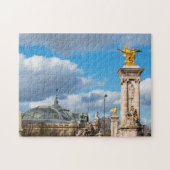 Grand Palais und Pont Alexandre III - Paris Puzzle (Horizontal)
