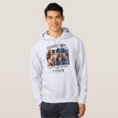 Grand Paw Regular Opa aber Cooleres Custom Foto Hoodie (Vorne ganz)