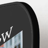 Grand Paw Regular Opa aber Cooleres Custom Foto Pickleball Schläger (Linke Seite)