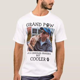 Grand Paw Regular Opa aber Cooleres Custom Foto T-Shirt