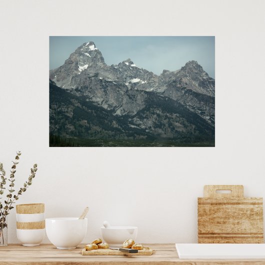 Grand Peaks Print Poster (Küche)