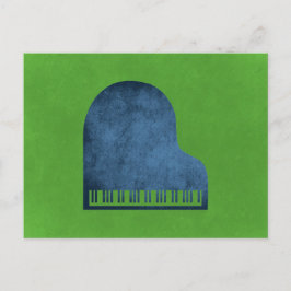 Grand Piano Blues Postkarte