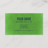 Grand Piano Blues Visitenkarte (Rückseite)