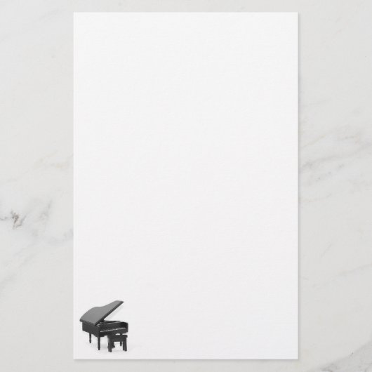 Grand Piano Briefpapier (Vorderseite)