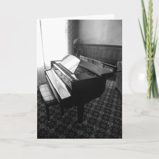"Grand Piano" Geburtskarte Karte (Vorderseite)