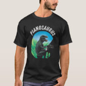 Grand Piano Kids Pianist Dinosaur Music Piano  3 T-Shirt (Vorderseite)