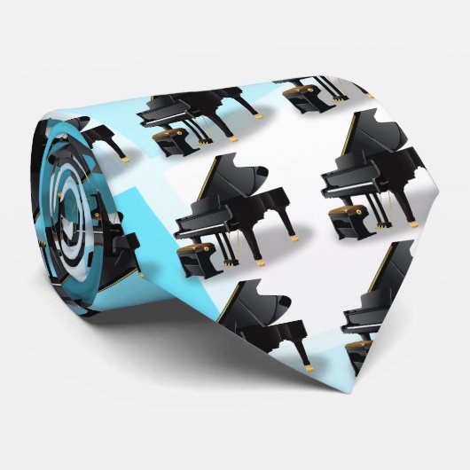 Grand Piano Krawatte (Gerollt)