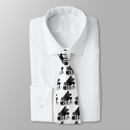 Grand Piano Krawatte (Gebunden)