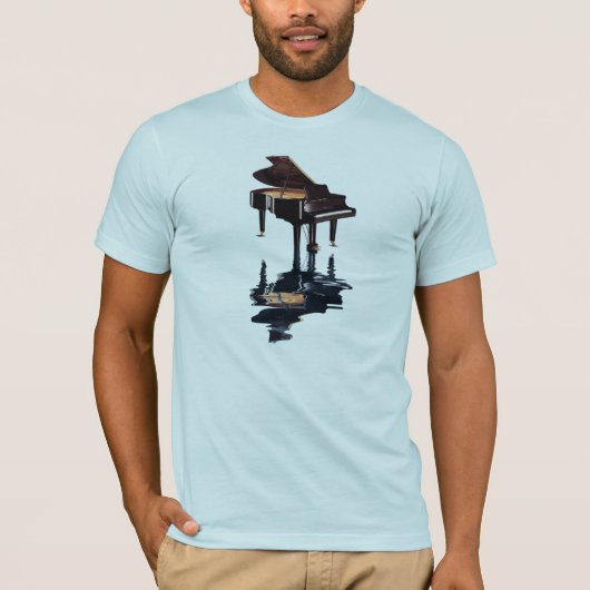 GRAND PIANO Music Lover T - Shirt (Vorderseite)