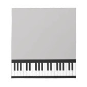 Grand Piano Notizblock (Vorderseite)