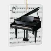 Grand Piano Ornament (Rechts)