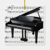 Grand Piano Ornament (Rückseite)