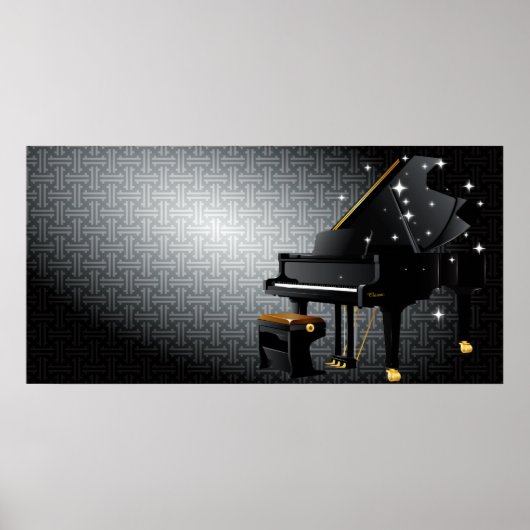 Grand Piano Poster (Vorne)