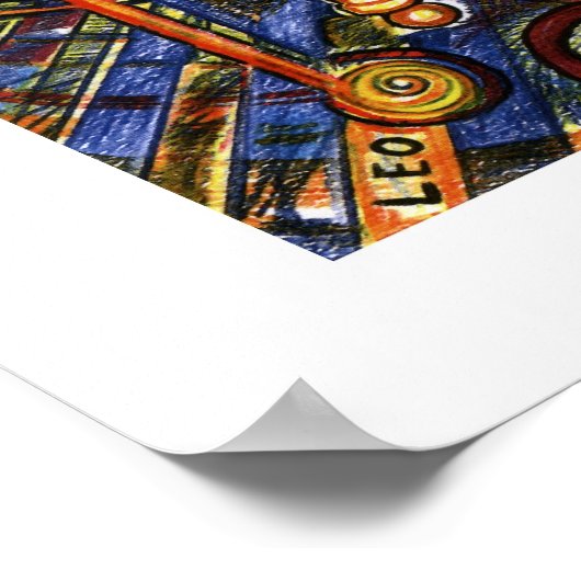 Grand Piano Poster (Ecke)