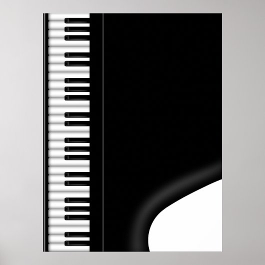 Grand Piano Poster (Vorne)