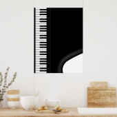 Grand Piano Poster (Küche)